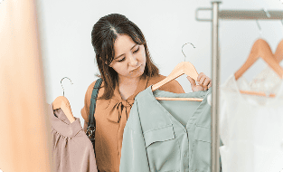 サイズが合わず着なくなった服