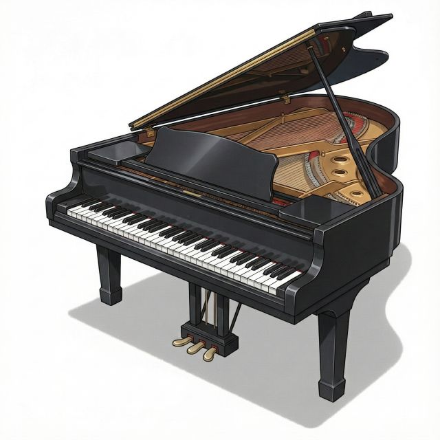 グランドピアノ